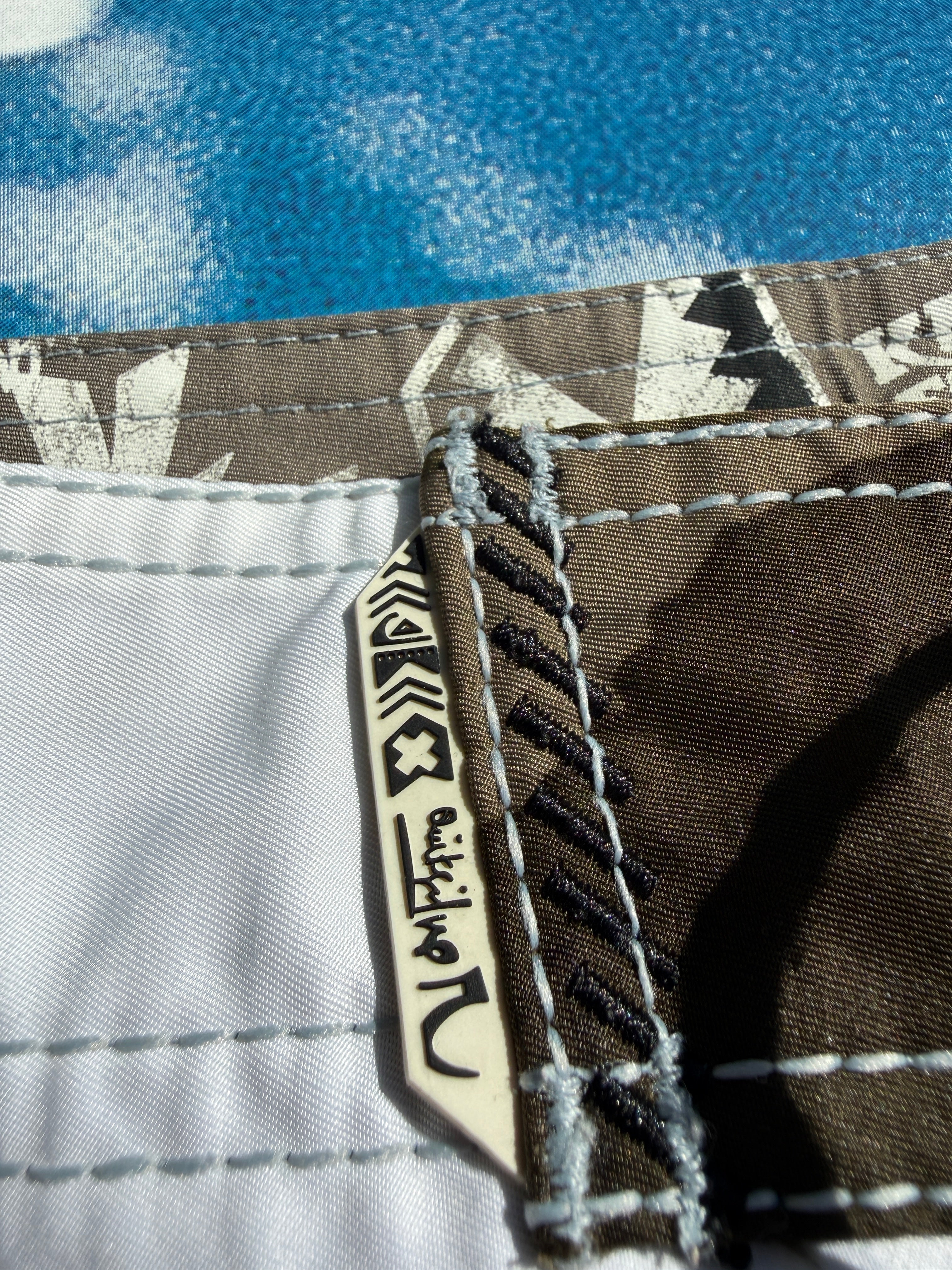 Grail Y2K Quiksilver Camo Kelly Slater Signature Boardshorts