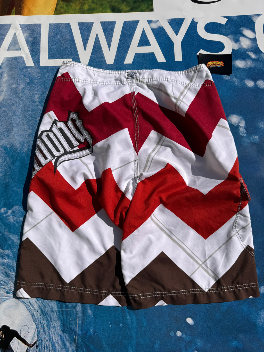 Ultra Rare Y2K Billabong Joel Parkinson Signature Boardshorts