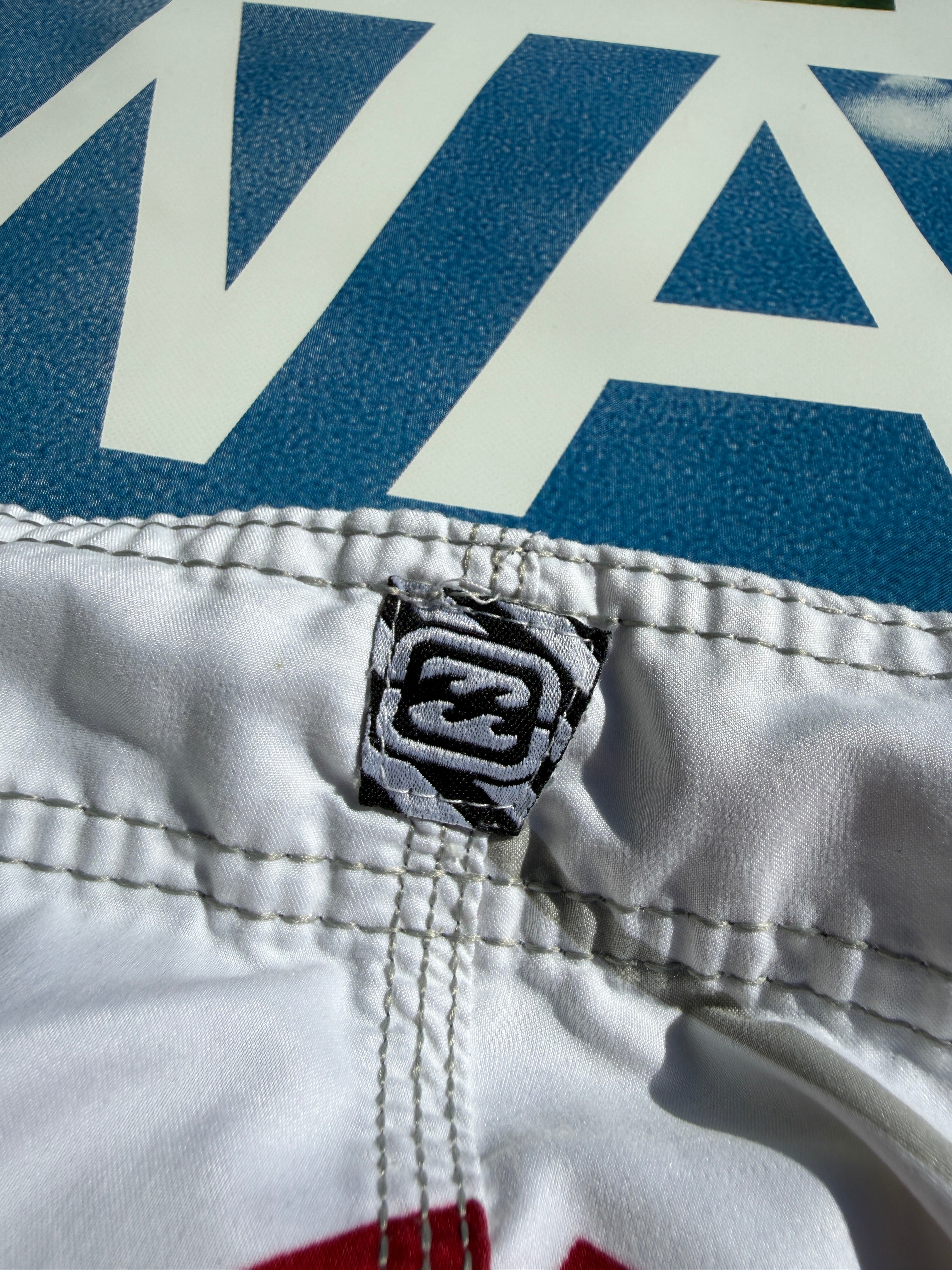 Ultra Rare Y2K Billabong Joel Parkinson Signature Boardshorts