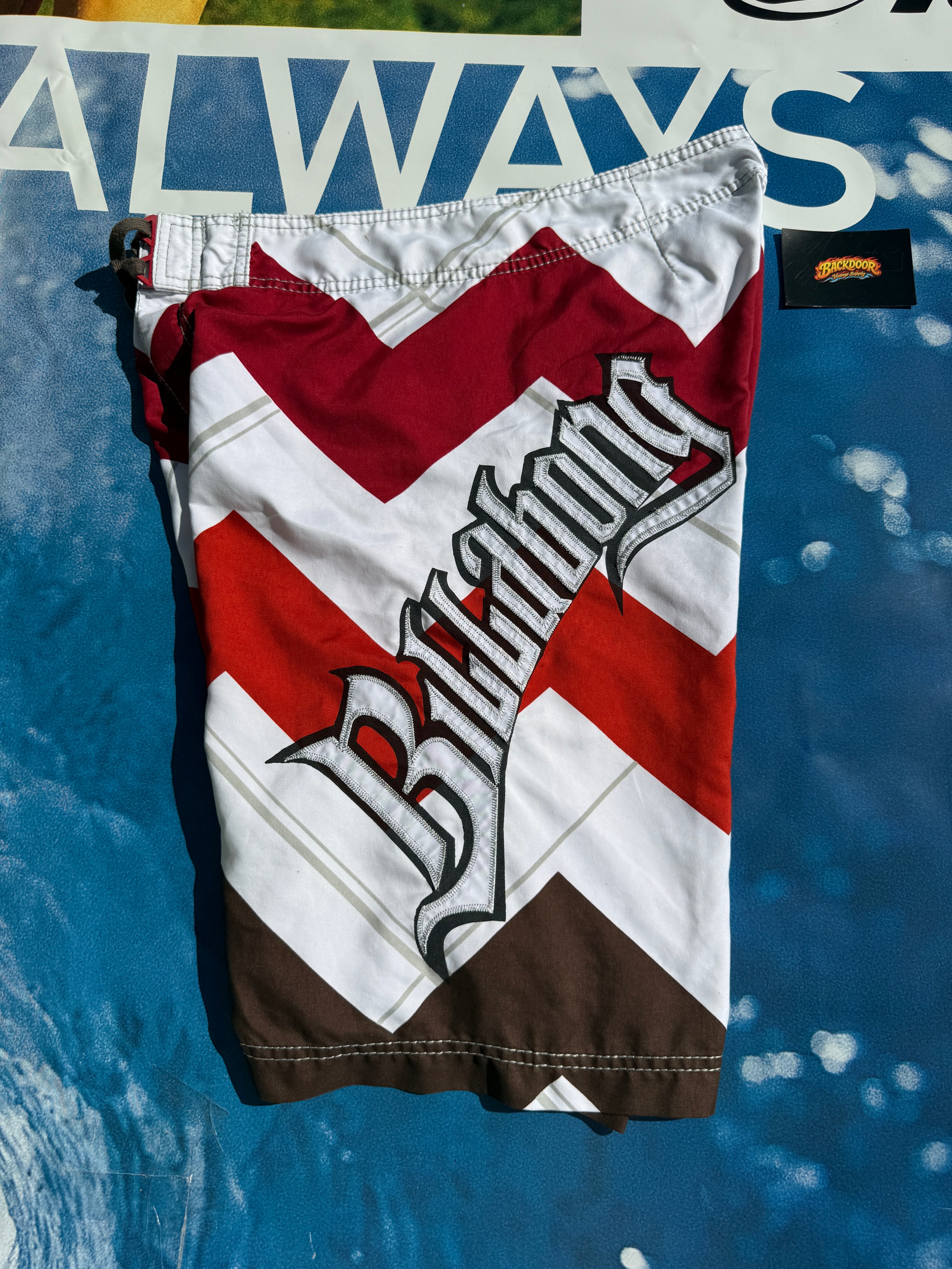Ultra Rare Y2K Billabong Joel Parkinson Signature Boardshorts