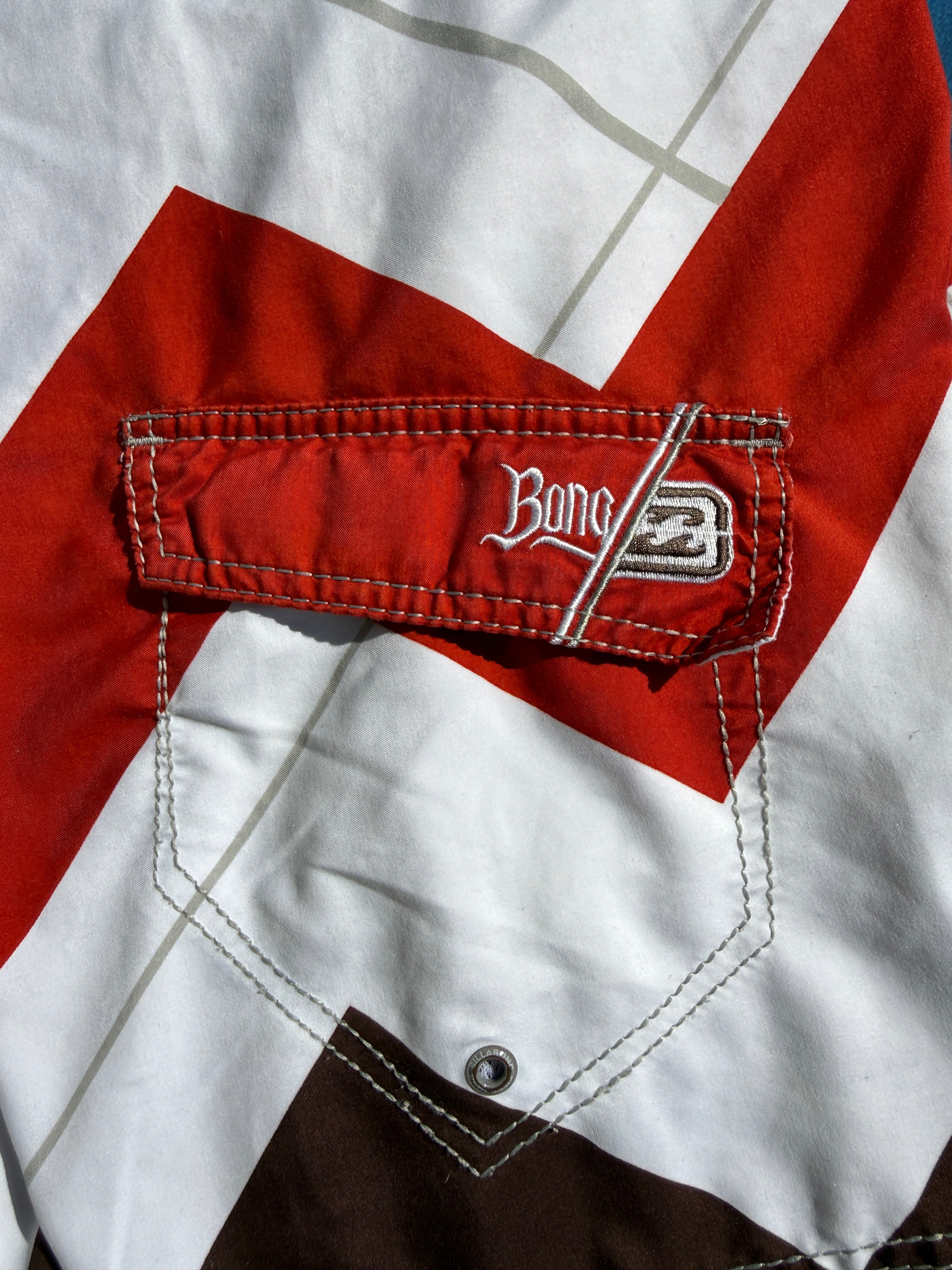 Ultra Rare Y2K Billabong Joel Parkinson Signature Boardshorts
