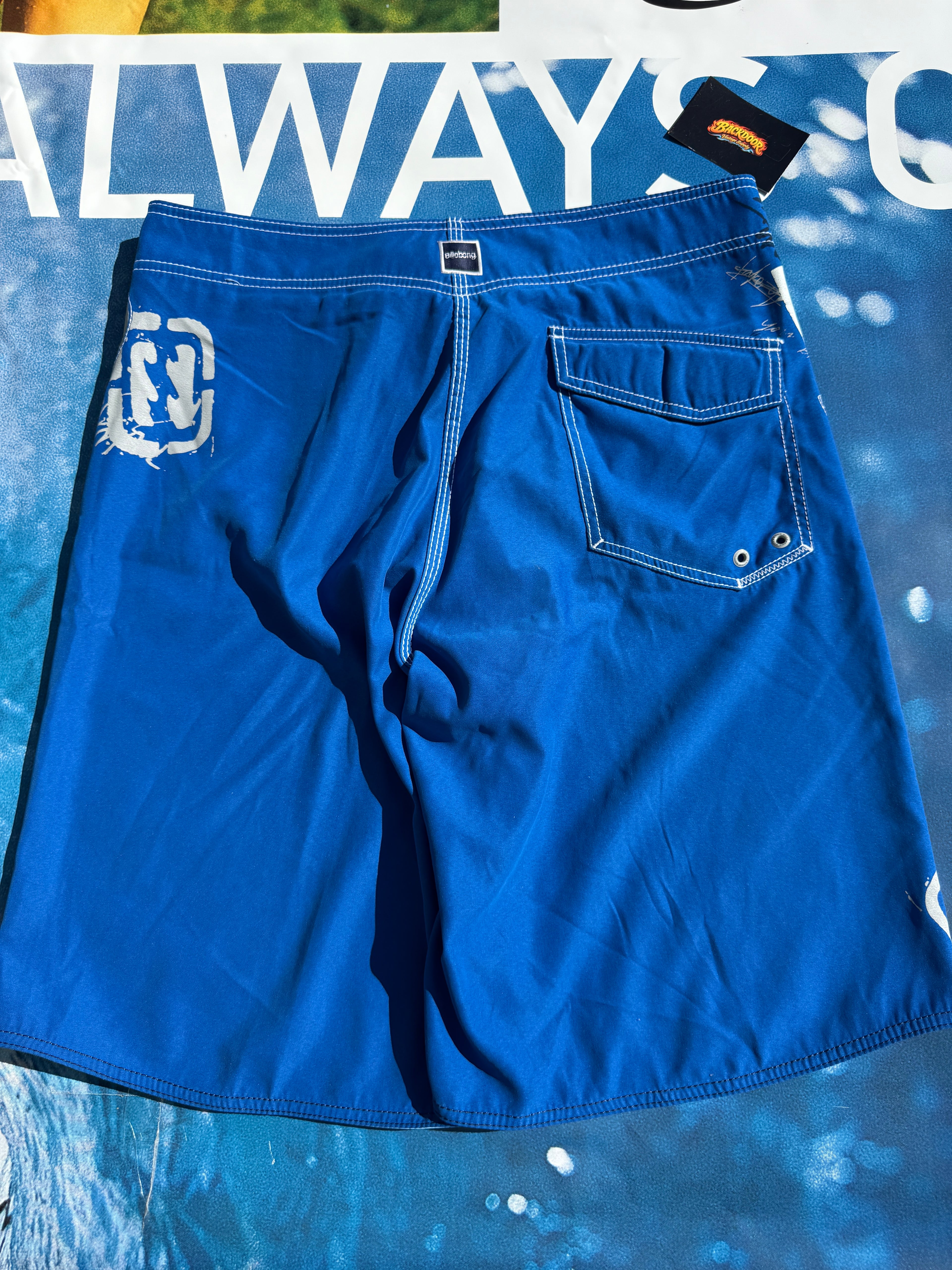 Rare Y2K Billabong Occy Signature Boardshorts
