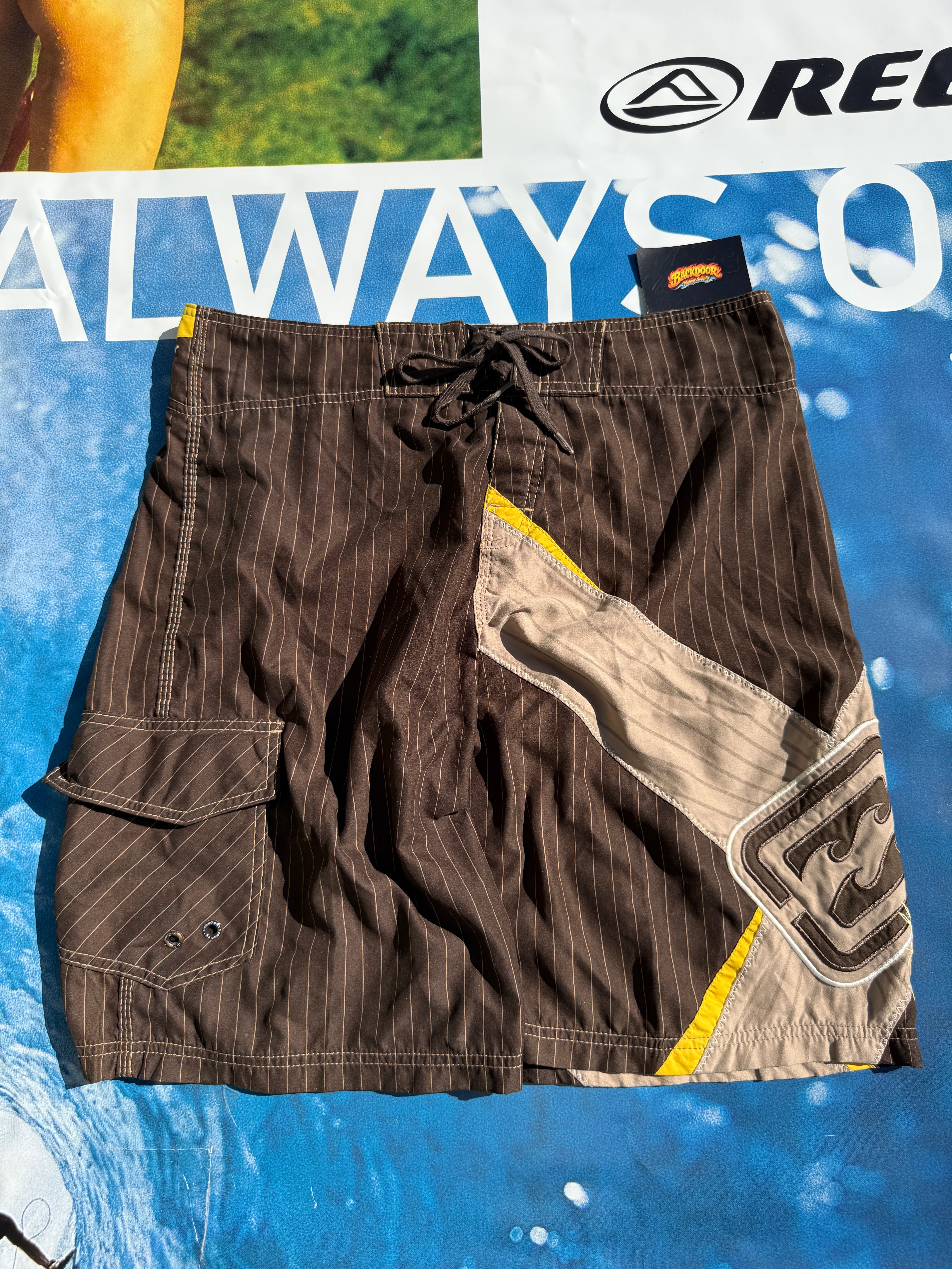 Very Rare Y2K Billabong Shane Dorian Signature style Boardshorts