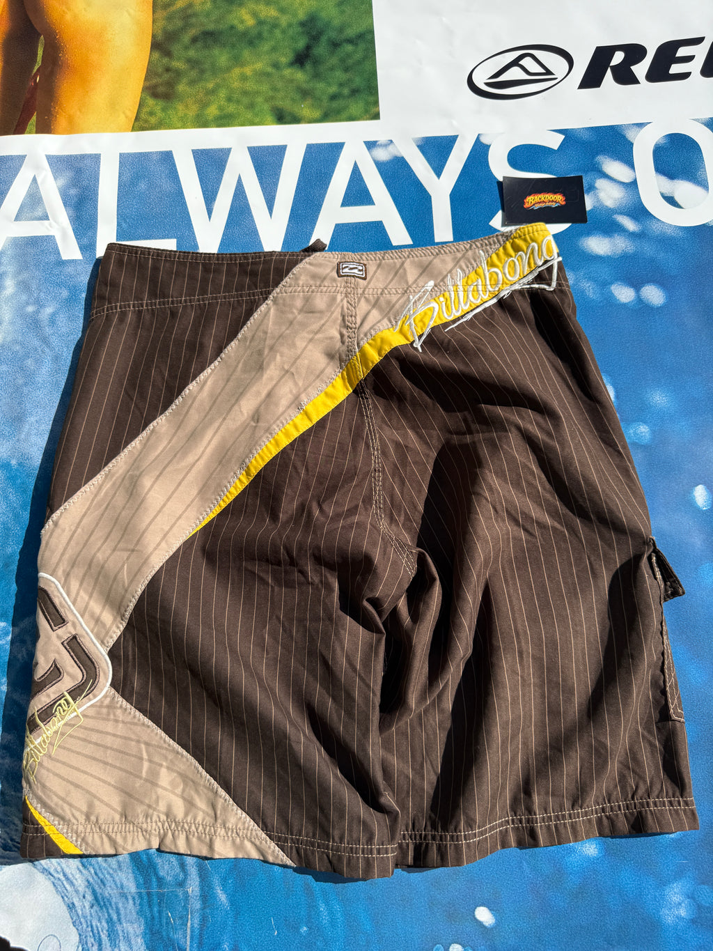 Very Rare Y2K Billabong Shane Dorian Signature style Boardshorts