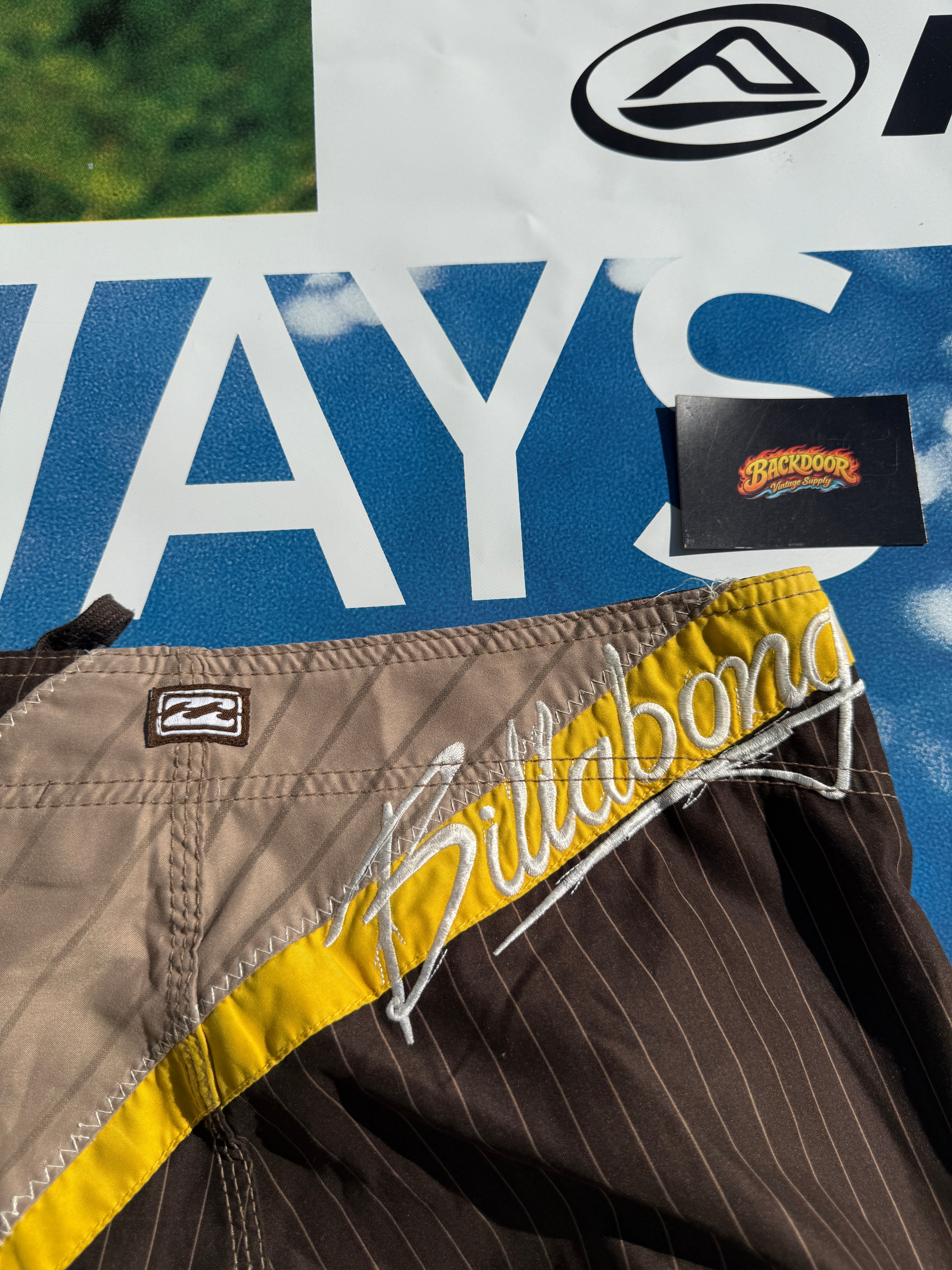 Very Rare Y2K Billabong Shane Dorian Signature style Boardshorts