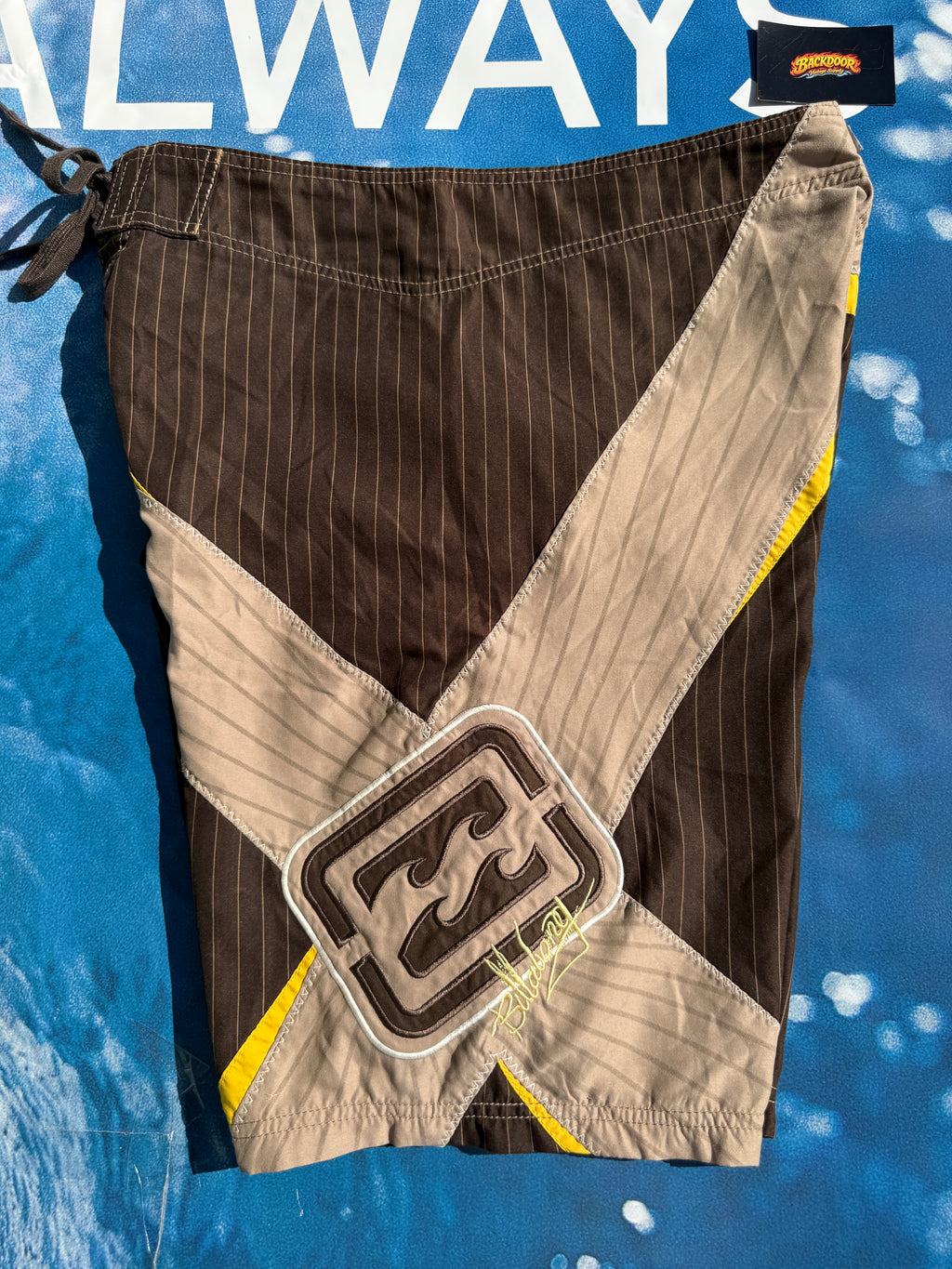 Very Rare Y2K Billabong Shane Dorian Signature style Boardshorts