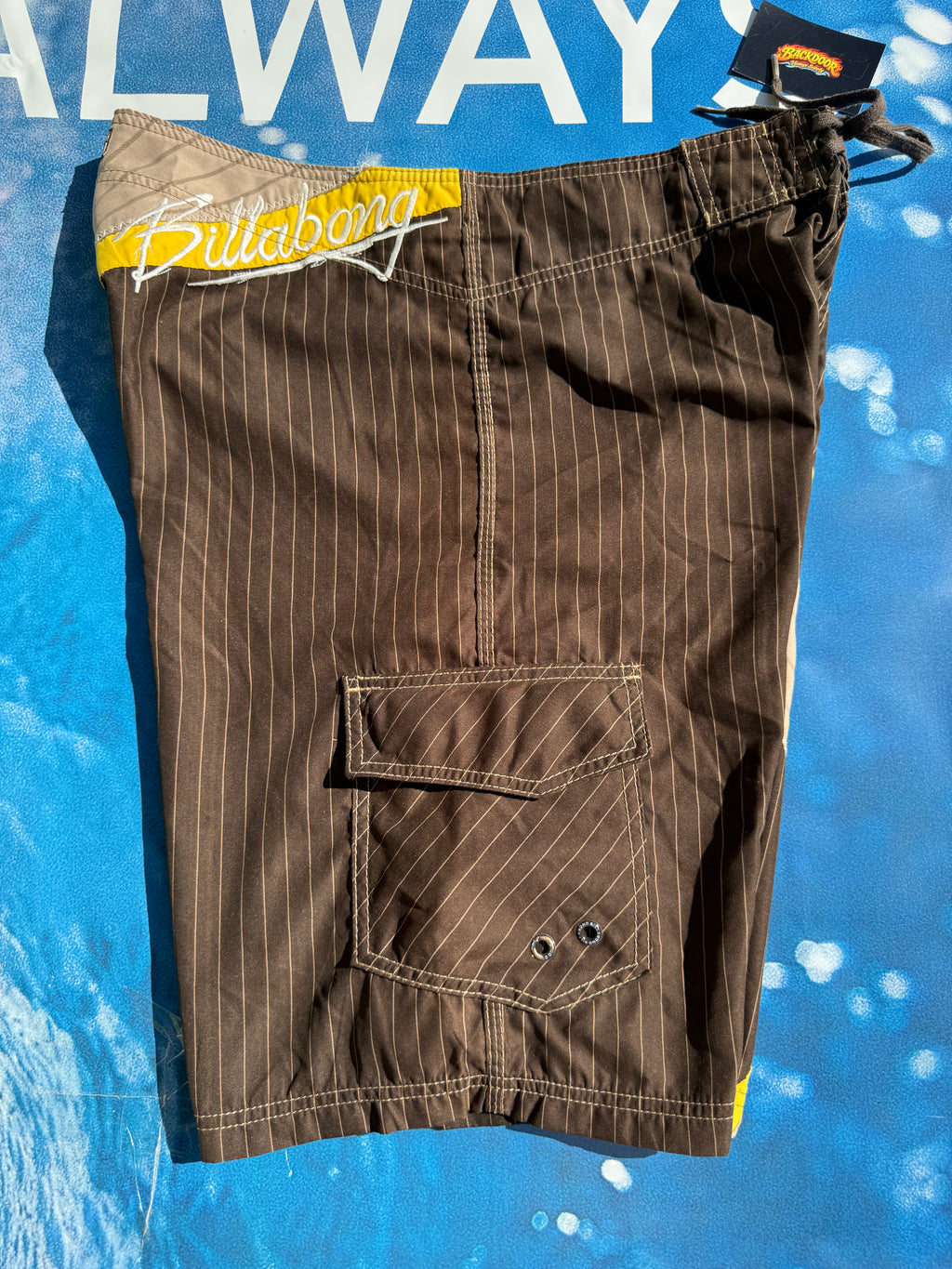 Very Rare Y2K Billabong Shane Dorian Signature style Boardshorts