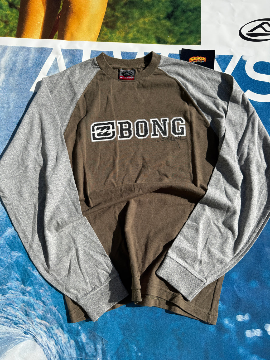 Rare Y2K Billabong BONG Longsleeve
