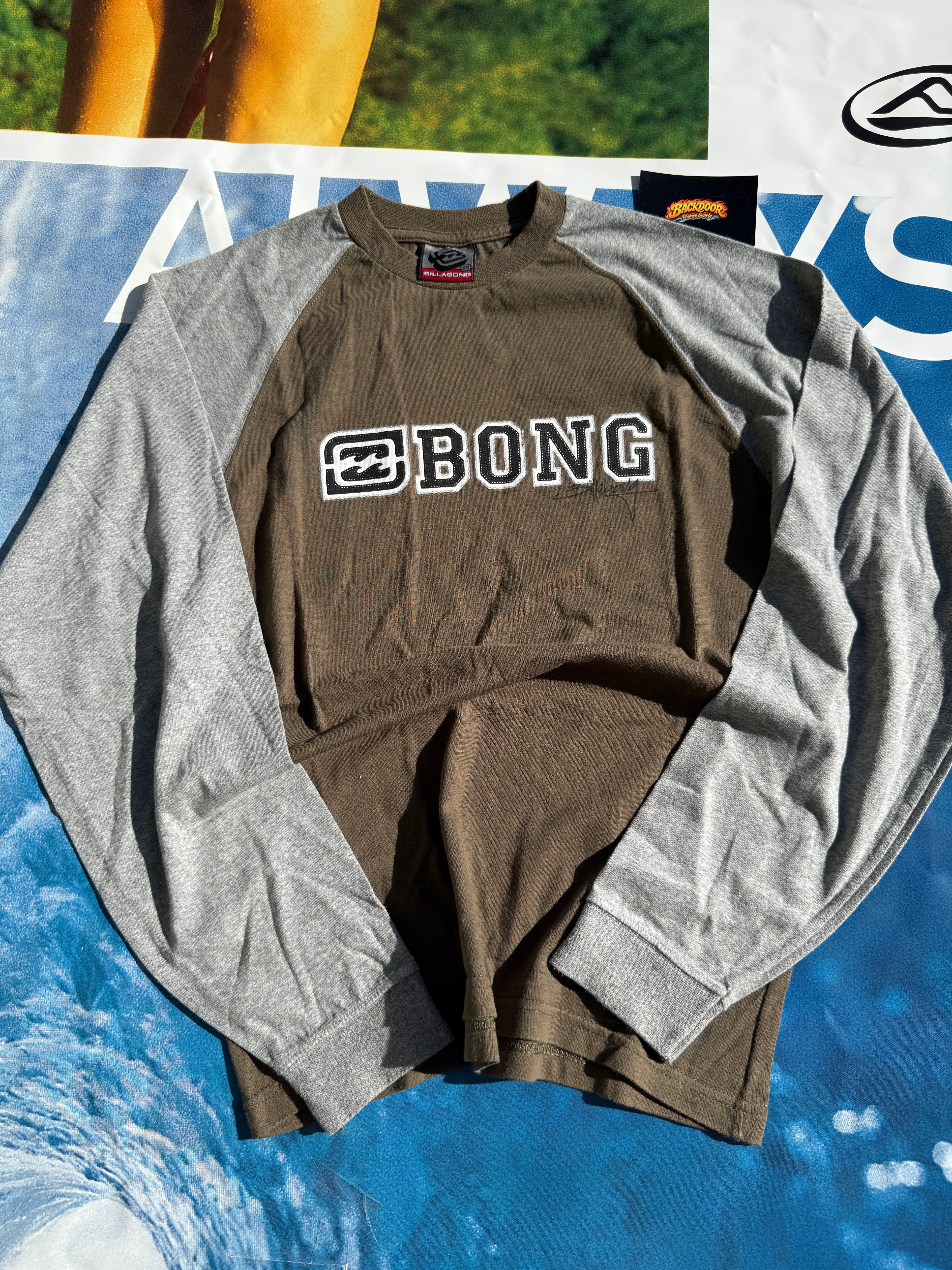 Rare Y2K Billabong BONG Longsleeve