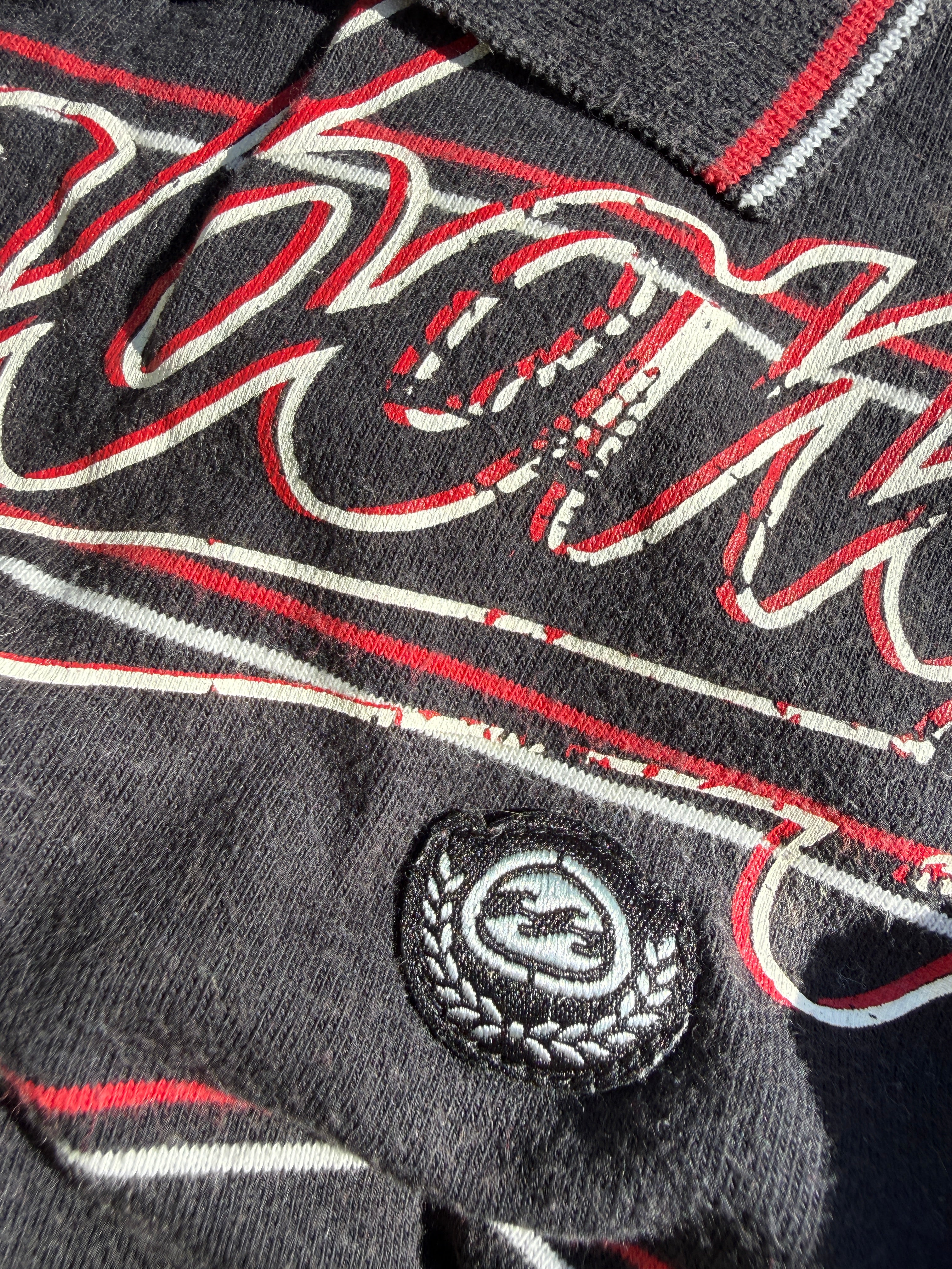 Y2K Billabong Opium style striped Polo