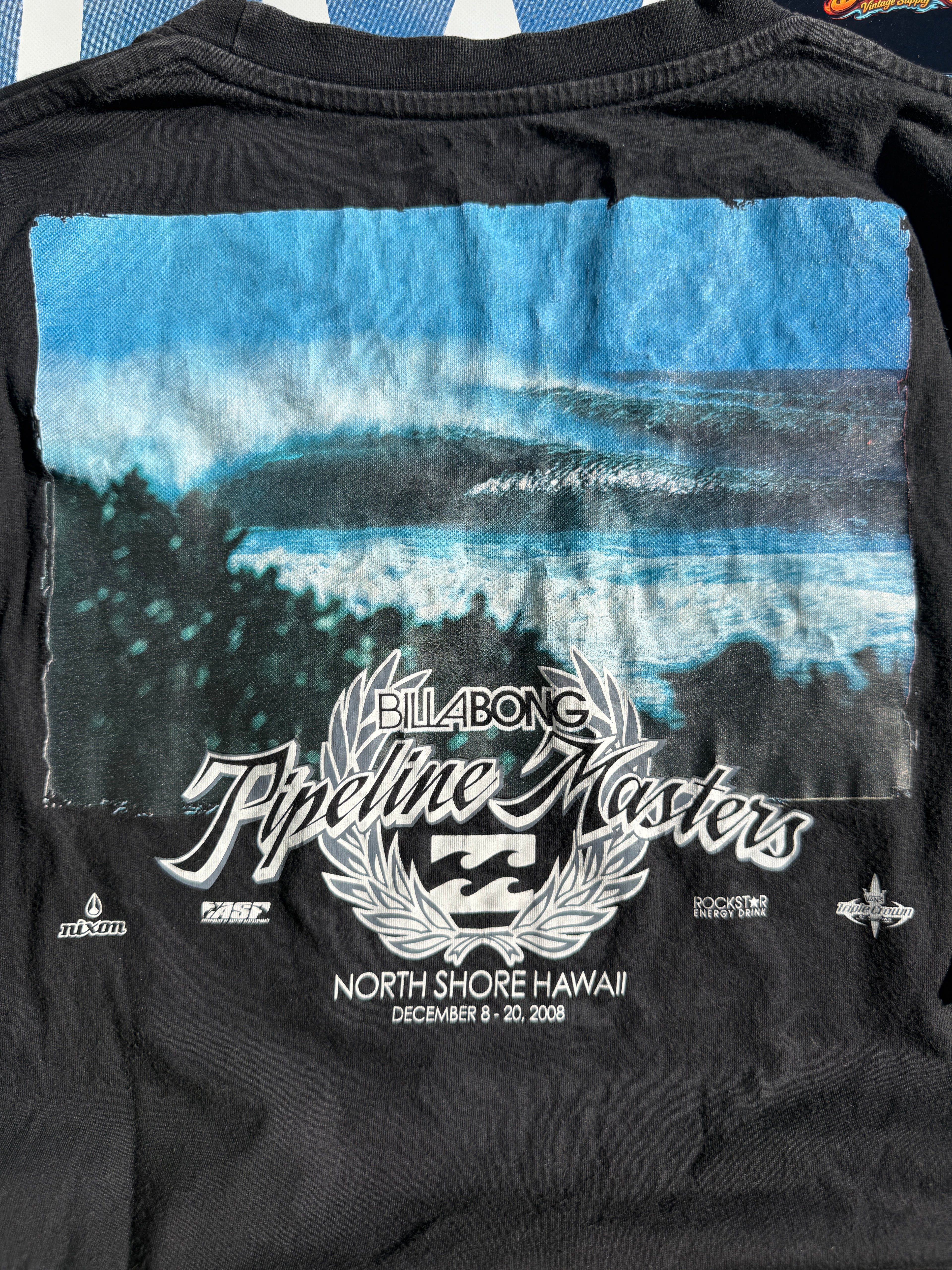 *Grail* Y2K Billabong Pipeline Masters T-shirt