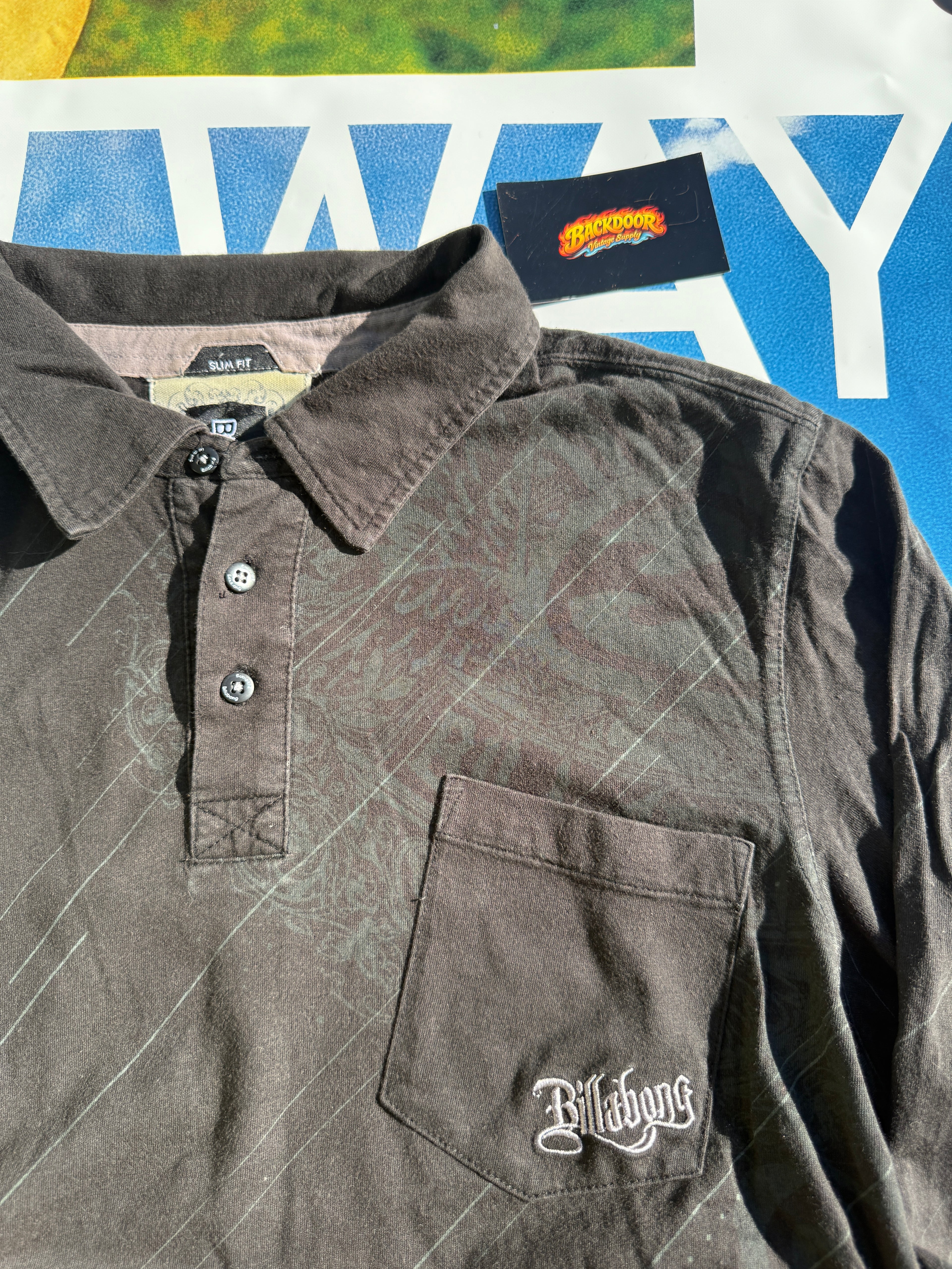 Y2K Billabong Opium style Longsleeve