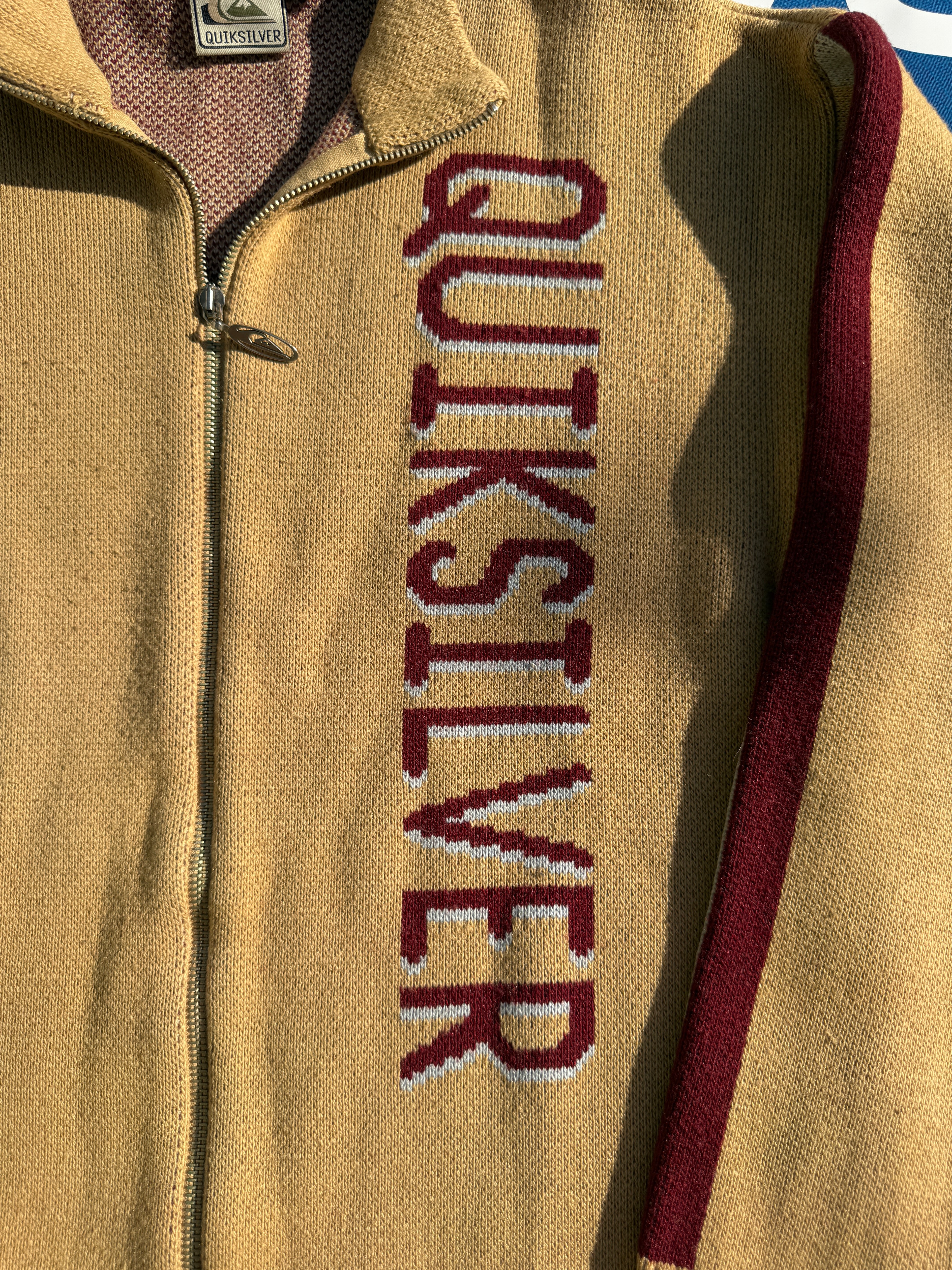 Rare 90s Quiksilver Knit Jacket