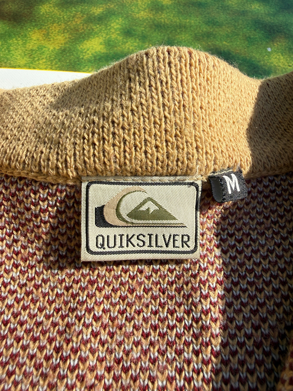 Rare 90s Quiksilver Knit Jacket