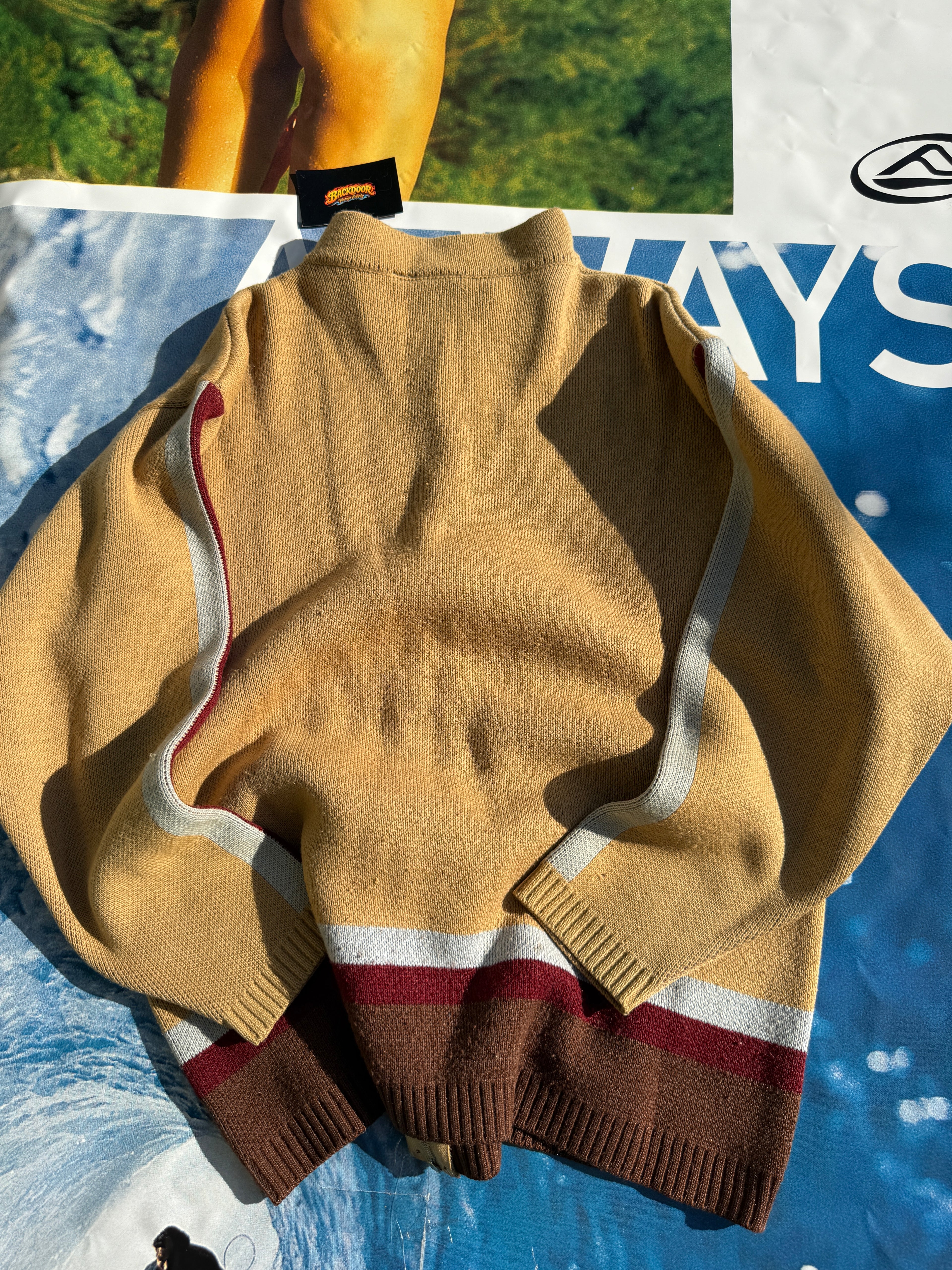Rare 90s Quiksilver Knit Jacket