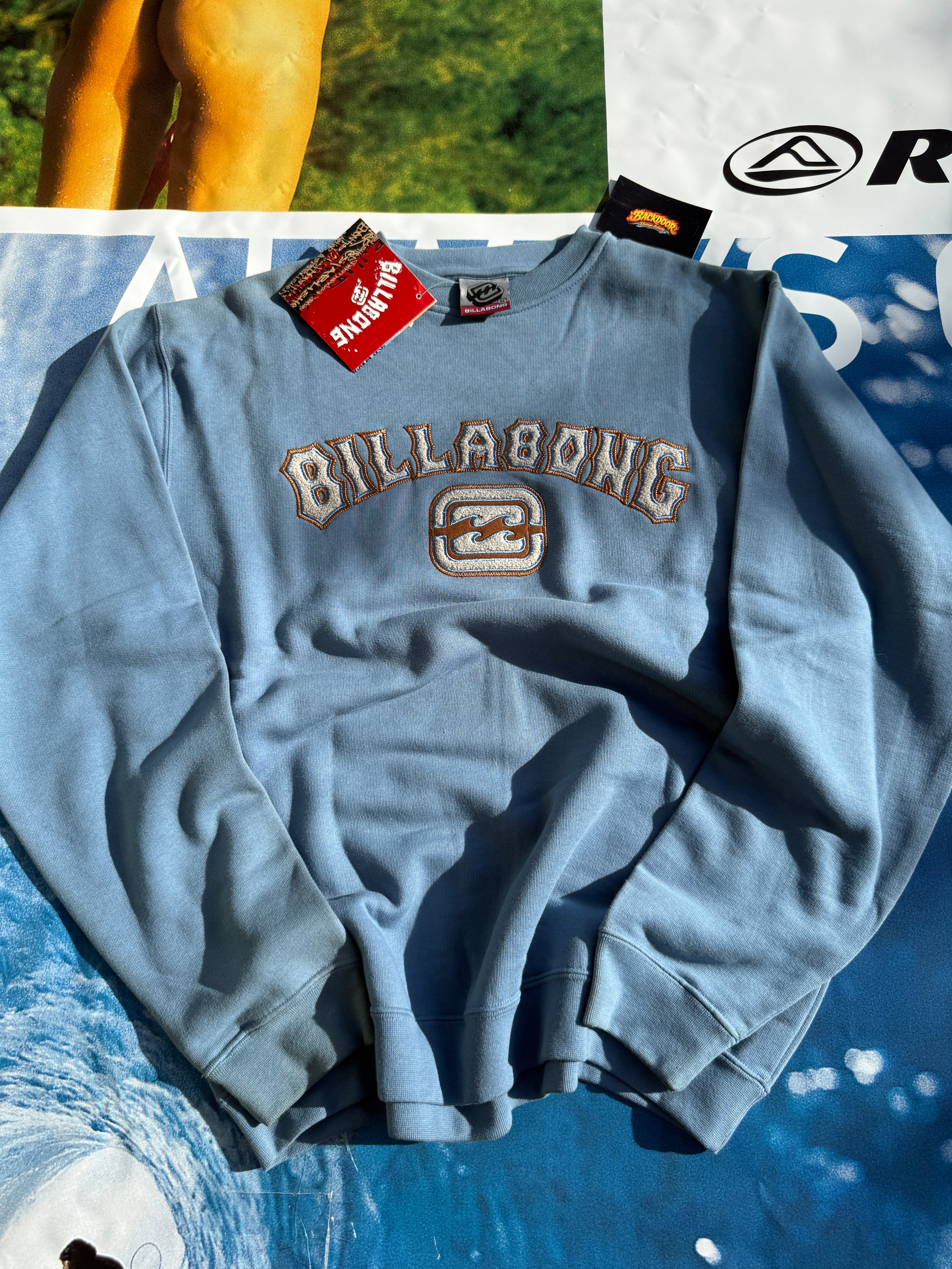 Grail Deadstock Y2K Billabong Crewneck