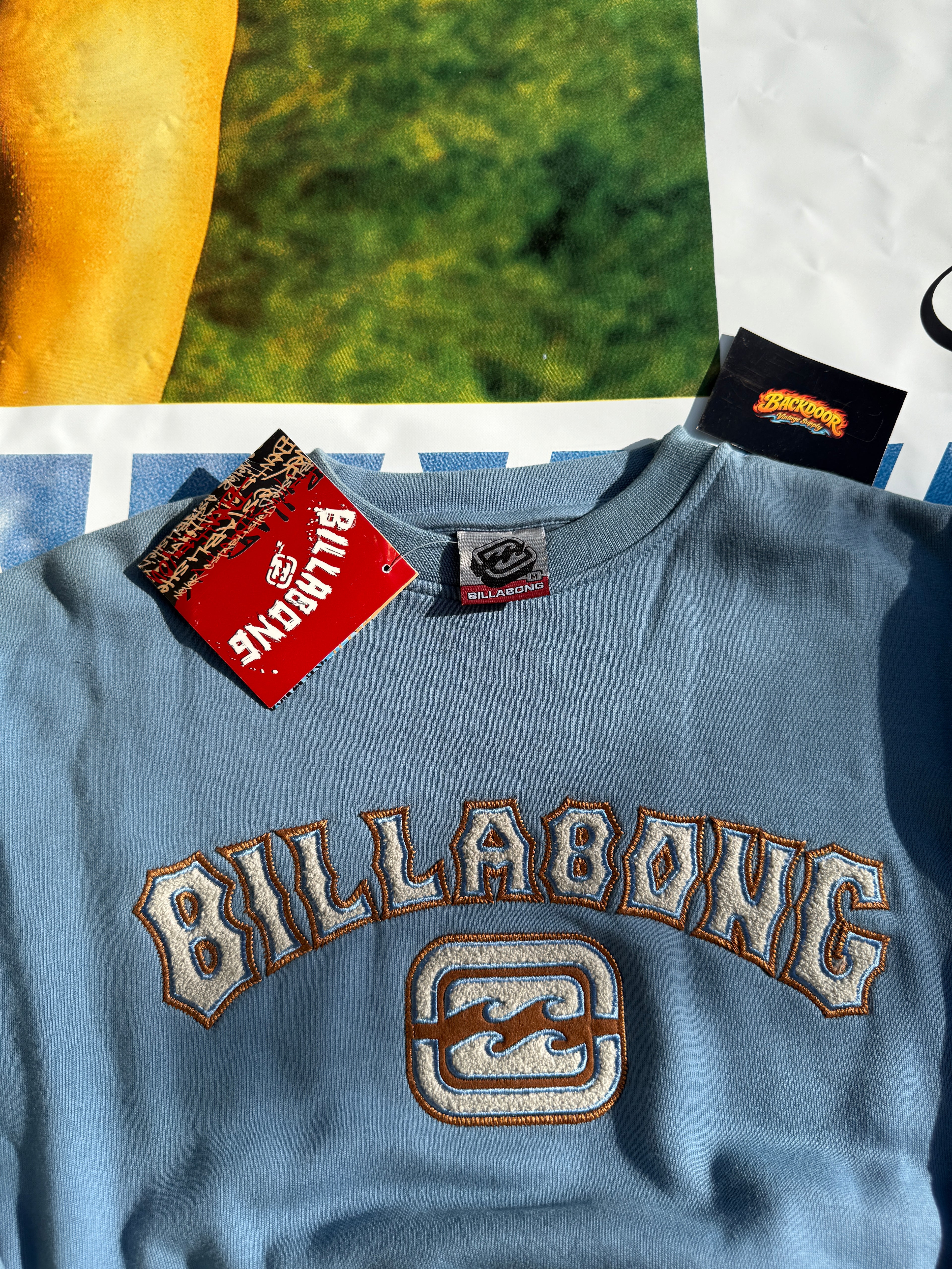 Grail Deadstock Y2K Billabong Crewneck