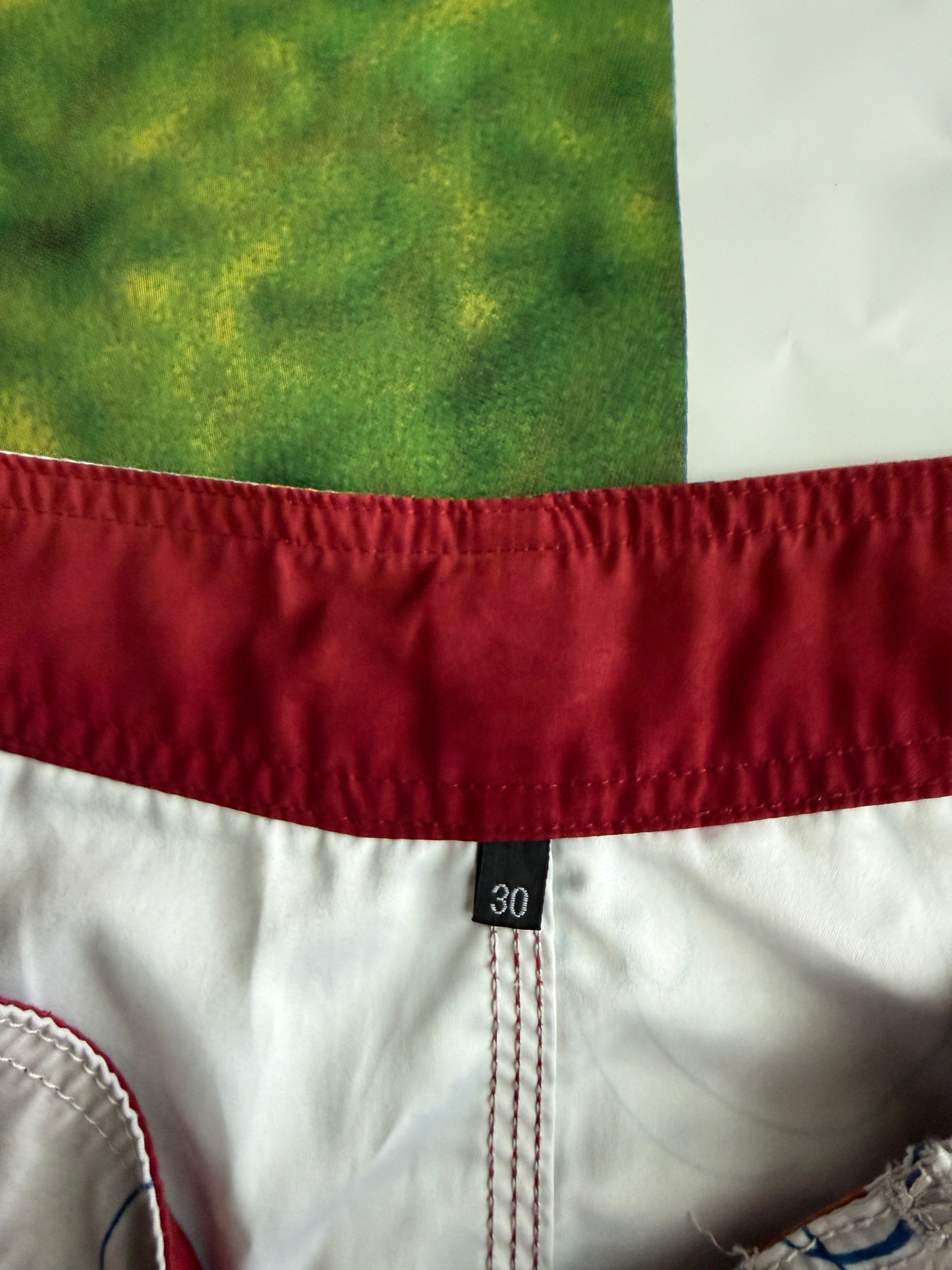 Y2K Quiksilver Floral Boardshorts