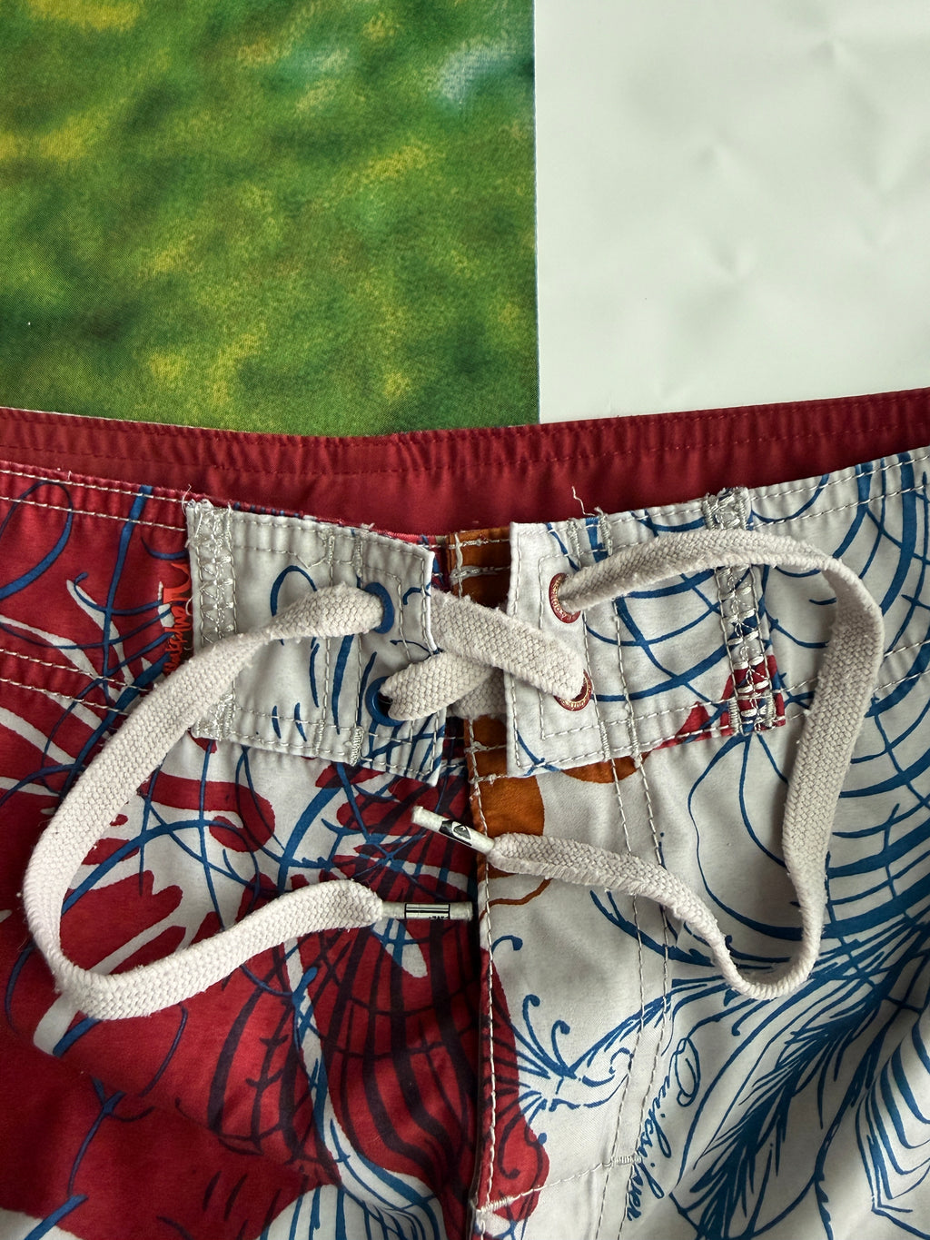 Y2K Quiksilver Floral Boardshorts