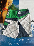 Y2K Quiksilver Plaid Boardshorts size