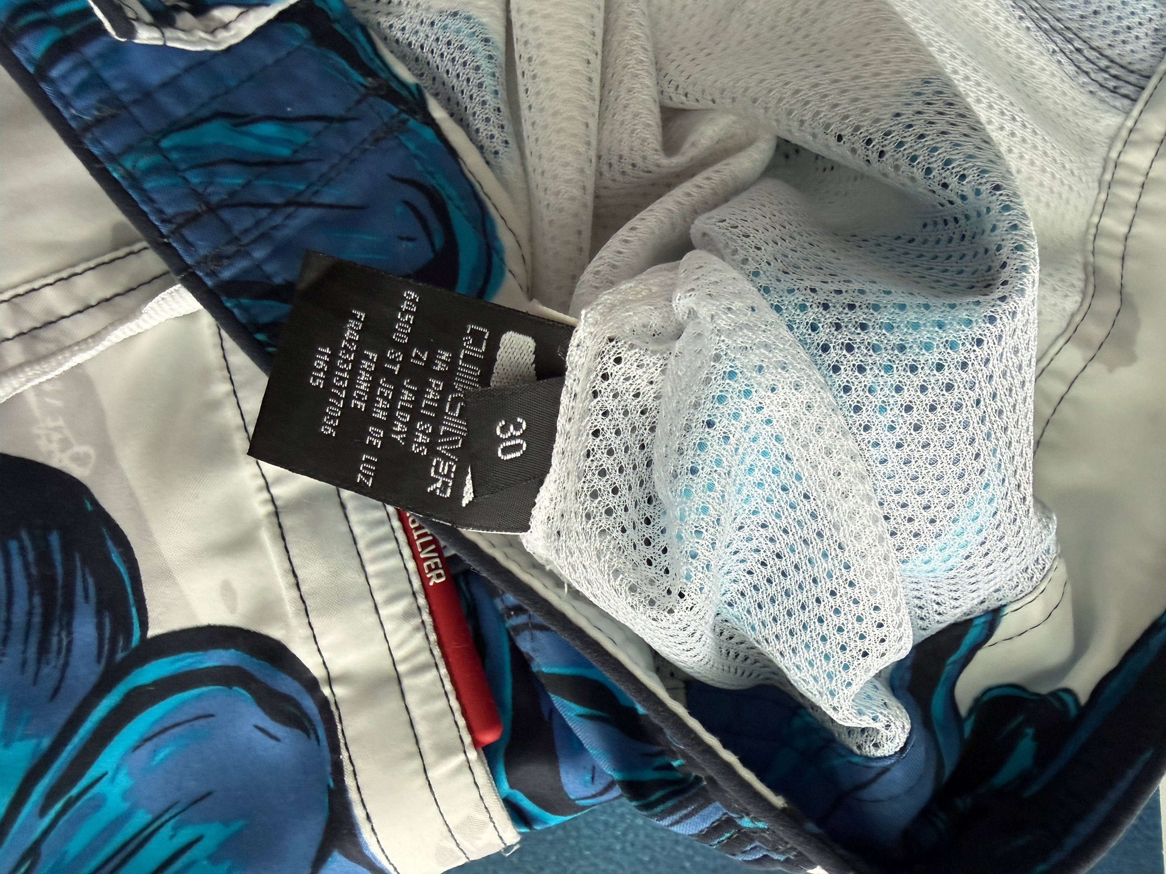 Y2K Quiksilver Floral Boardshorts size 30