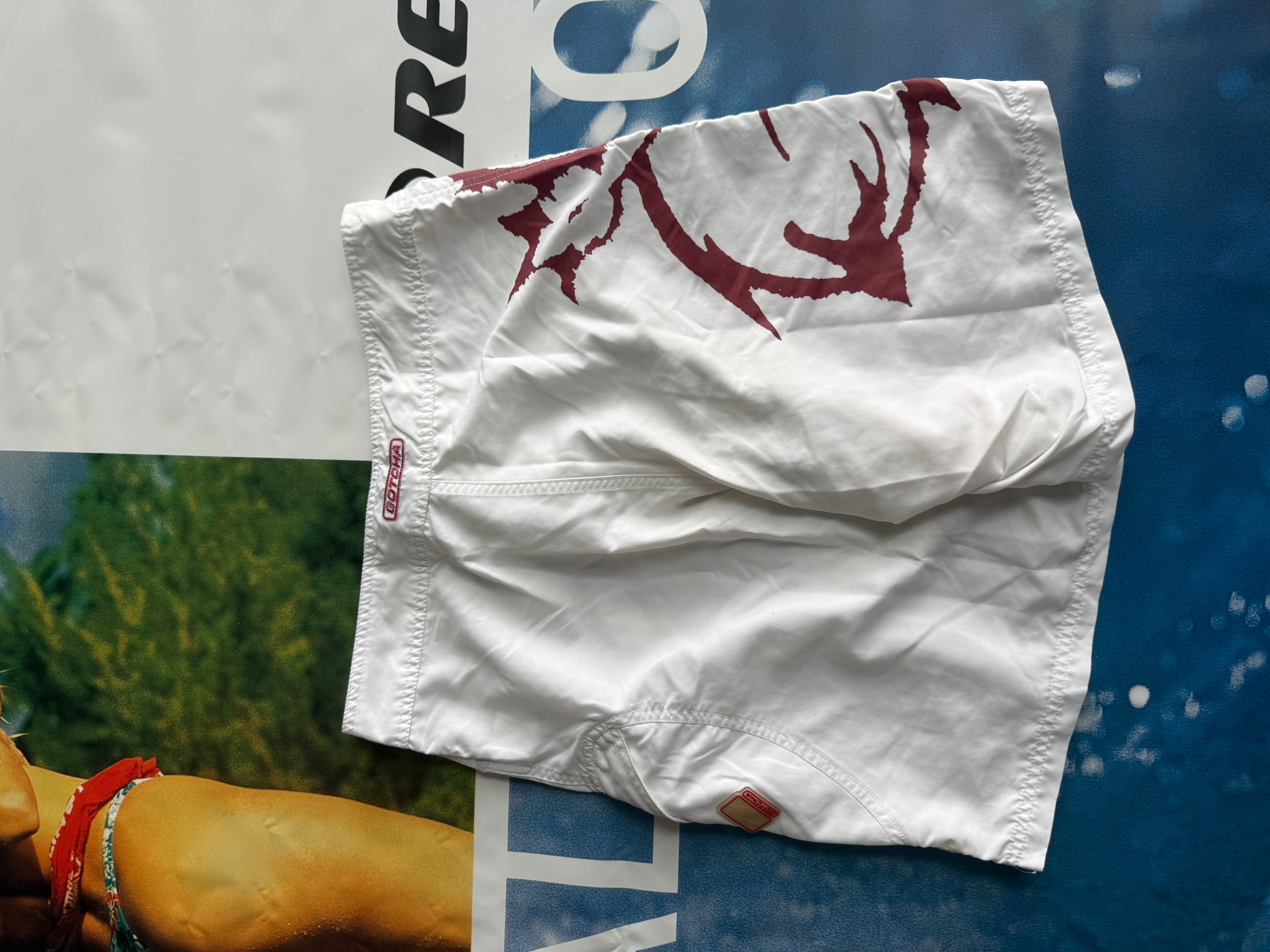 Y2K Gotcha Floral Boardshorts size 32